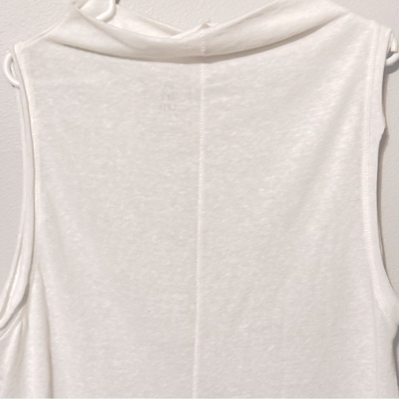 Free People Madrid Sleeveless Top Tank White Large OB554873 - Picture 6 of 9